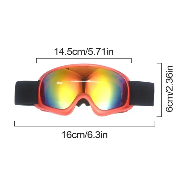 Sc8fb58d1507744eeb71da36b3e36abb50-3.webp Kids Ski Goggles Anti-Fog Ski Goggles Snowboard Goggles Soft Snow Goggles Skiing Goggles For Children Boys Girls Birthday