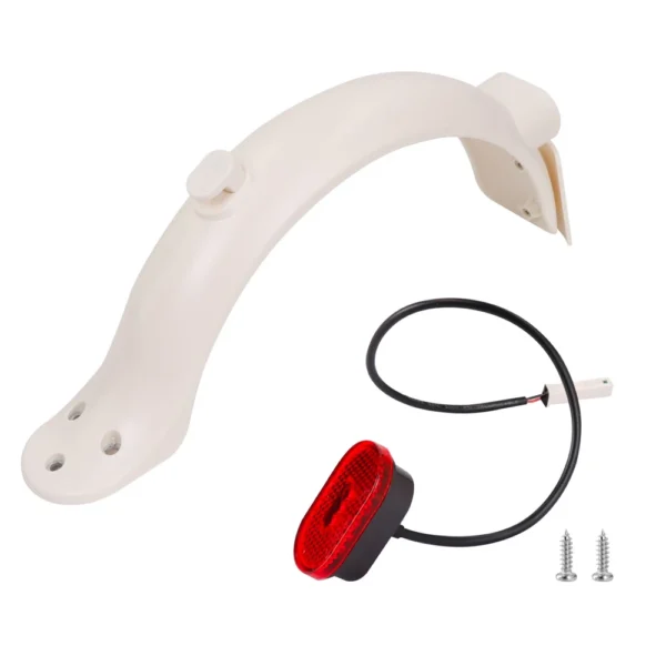 Upgraded Fende Taillight Led Lamp For Xiaomi Mi3 Pro 2 Electric Scooter Rear Back Mudguard Wing License Plate Accessories