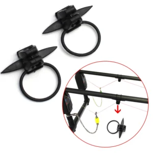2pcs Carp Fishing Accessories Mini Line Clip Bobbin Fishing Alarm Indicator Swinger  Carp Fishing Rod Terminal Tackle Equipment