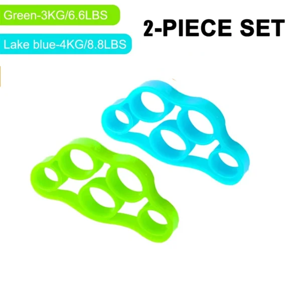 Silicone Finger Gripper Gym Hand Grip Resistance Band Wrist Stretcher Elastic Five Finger Expander Strength Trainer Exercise