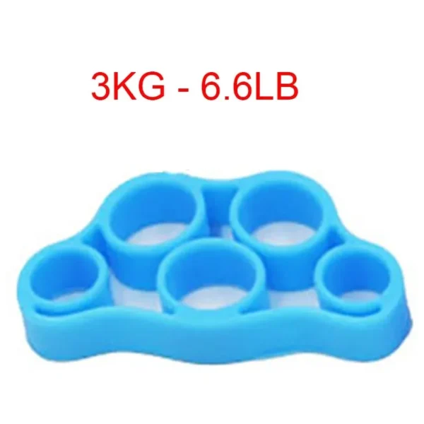 Silicone Finger Gripper Gym Hand Grip Resistance Band Wrist Stretcher Elastic Five Finger Expander Strength Trainer Exercise