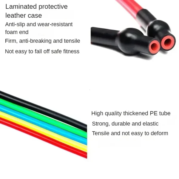 Resistance Bands With Handles Exercise Workout For Men Women Strength Training Equipment At Home 5 Levels Tube Band Pull Rope