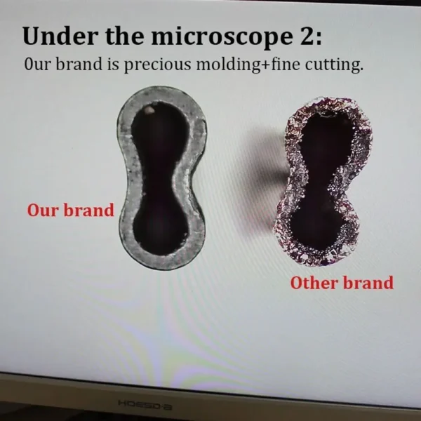 Sd50b4df4c2b54a4d93b27c72125438cei.webp 50pcs Fishing Crimp Sleeves Double Oval Fishing Line Crimping Tube Carbon Tube Wire Crimp Connector Accessories 0.6mm 0.7mm