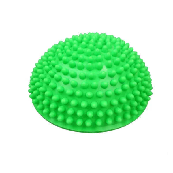 Sd5b0c801d1ba4ad592910e112ce42c3ap.webp 16cm Half Sphere Yoga Balls PVC Thicken Inflatable Foot Fitness Balls Massage Balance Training Ball Gym Pilates Exercise Fitness