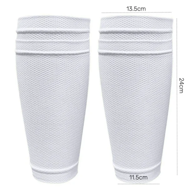 Shin Guards Soccer Football Canilleras Support Sock Nylon Leg Sleeves Shin Protector with Pocket Soccer Gear