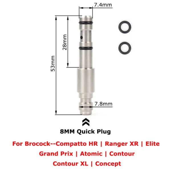 Sd681d7b0a31741268e5b70f2fadec4f1U-3.webp Air Filling Probe for FX Hatsan,BSA,Webley,SMK Artemis,Cricket,WEIHRAUCH,Walther Rotex R8 and RM8,Brocock, PR900
