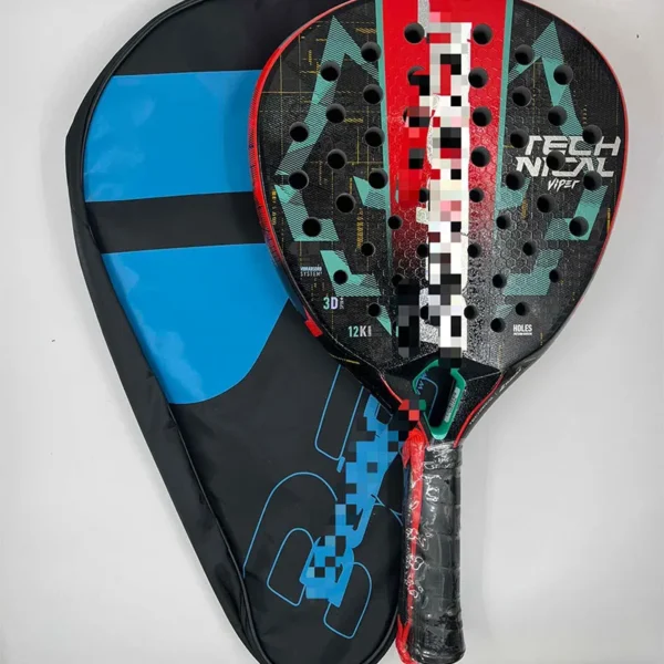 Paddle 12K 18K Unleash The Venom Kobra Aggressive Venom PRO Carbon Fiber Professional Beach Tennis Racket Revenge