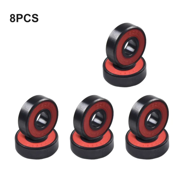 Sda9e145c8884477fa6bb1cedc29fa6f5Q-1.webp 8Pcs High Speed 608RS Black Ceramic Bearings With Spacer For Inline Skate Skateboard Bearings Scooter Longboard Mixture