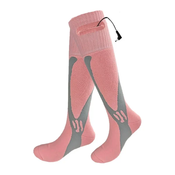 Electric Heated Socks Electric Heating Socks Fast Heating Outdoor Sport Socks Thermal Foot Warmers for Camping Hiking No battery