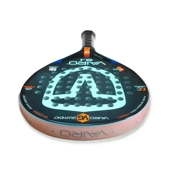 Sde3586321f994a85a7d02e8c7f839c15f.webp Professional Padel Tennis Racket, Soft Face, Carbon Fiber, Lightweight, Fashionable EVA Sports Equipment, High Quality, 2024