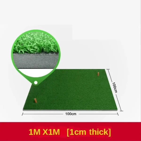 PGM 1/1.25/1.5m Golf Lawn Mats DJD002,Indoor Outdoor Golf Swing Trainer,Artificial Putting Green Golf Clubs Practice Cushion