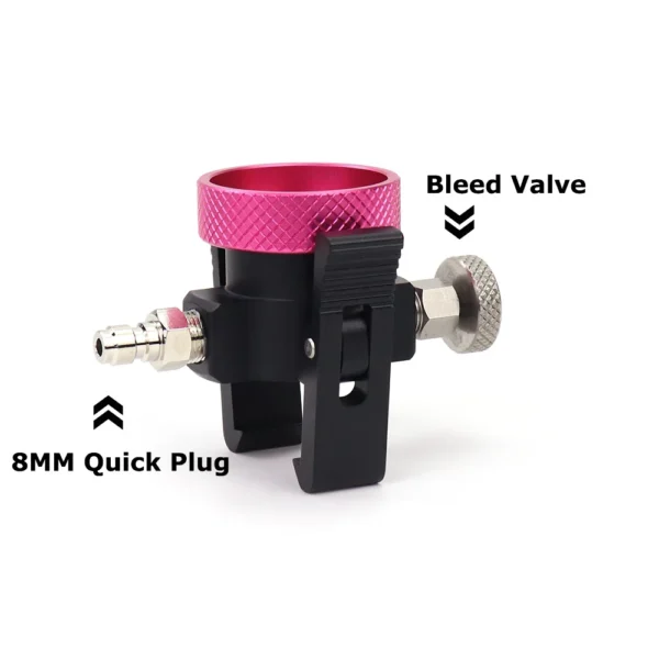 Soda Quick Connect Pink Co2 Cylinder Refill Adaptor Filling Station Fit Soda @ stream Terra DUO Art Cylinder