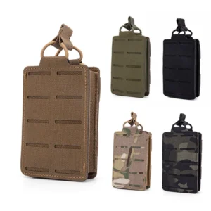 MOLLE 5.56 Single Pouch for M4 M16 Holder Open-Top Carrier Multi-functional Accessory Bag  attachment package