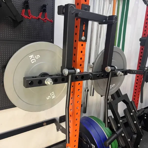 Universal Size, Side Arm Elevation, Chest Clamp Trainer Arm Extension Free Weight, Lateral Direction, Arm Extension