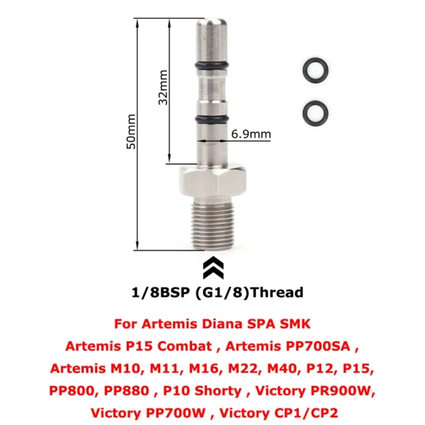 Se58e4c127b6e409db299ff85102ca0c49-3.webp Air Filling Probe for FX Hatsan,BSA,Webley,SMK Artemis,Cricket,WEIHRAUCH,Walther Rotex R8 and RM8,Brocock, PR900