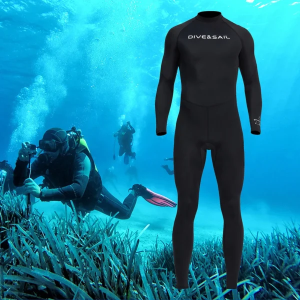 Wetsuit for Men Diving Clothes Cold Proof Sunscreen Snorkeling Surfing Swimsuit Warm Wetsuits Swimming Swimwear Full Suit