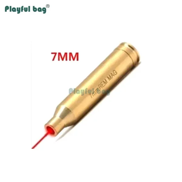 Tactical Red Laser Bore Sighter For 9MM 7.62x39MM 7MM 223REM 8MM 7.62x54MM Hunting Laser Collimator With Battery AQB135