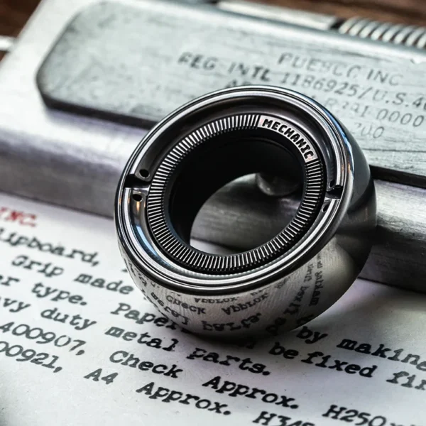 Seb3ae3e13b4747a6b74d62da55ca6d0av.webp LAUTIE EDC Mechanic C Pro Paragraph Finger Ring Copper Zirconium Fingertip Gyroscope Ratchet Magnetic Toys Decompression