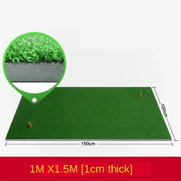 PGM 1/1.25/1.5m Golf Lawn Mats DJD002,Indoor Outdoor Golf Swing Trainer,Artificial Putting Green Golf Clubs Practice Cushion