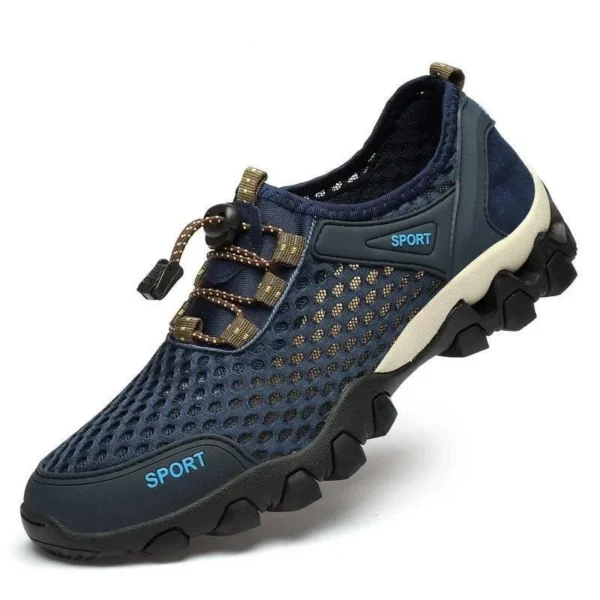 Sf4f96be359bd4ffca5e6b2507c9f0e80O.webp Summer Men's Mesh Sports Shoes Fashion Mountaineering Breathable Lightweight Anti Slip Shoes Outdoor Travel Running Casual Shoes