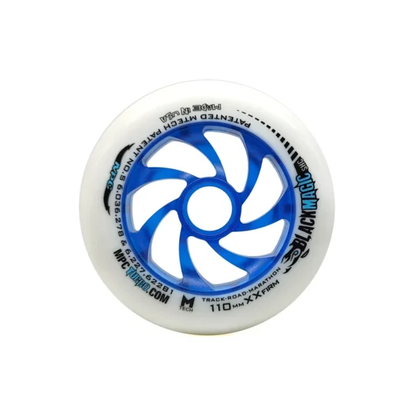 2 Pieces High Elastic MPC Black Magic XXFirm 100mm 110mm Speed Skates Wheel 100 110 86A PU Inline Speed Race Roller Tires Ruedas