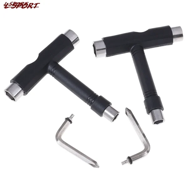 1pcs Skateboard Roller Skate T Tool MultiFunction All In One Wrench High Qulity Repair Tool New Hot Sale