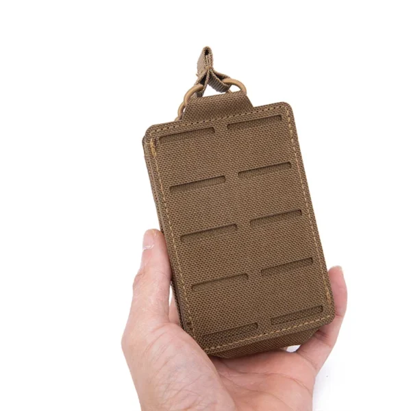 Sf9adc2669c8f4d228e4466ed6a62f821C.webp MOLLE 5.56 Single Pouch for M4 M16 Holder Open-Top Carrier Multi-functional Accessory Bag attachment package