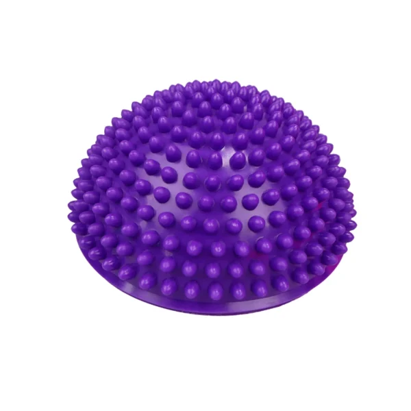 Sf9e12ad4331841b9ac276e93589d3b9bM.webp 16cm Half Sphere Yoga Balls PVC Thicken Inflatable Foot Fitness Balls Massage Balance Training Ball Gym Pilates Exercise Fitness