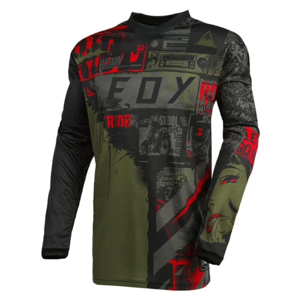 Sfa537fc212bd4f848f1e9bb06f00c377G-2.webp Men's Long sleeve motocross Cycling Jersey Eoy Downhill Mountain Bike MTB Shirts Offroad DH Motorcycle Motocross Clothing
