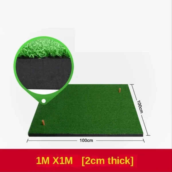 PGM 1/1.25/1.5m Golf Lawn Mats DJD002,Indoor Outdoor Golf Swing Trainer,Artificial Putting Green Golf Clubs Practice Cushion