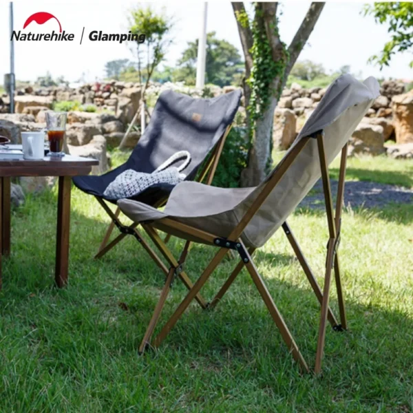 Naturehike Folding Chair -Outdoor Camping Office Nap Chair, Load Capacity 120KG,Chair Cover Detached,Wear Resistant Oxford Cloth