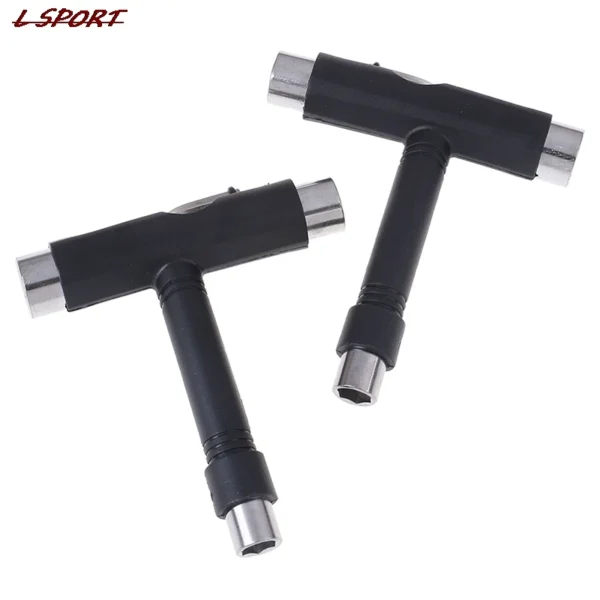 1pcs Skateboard Roller Skate T Tool MultiFunction All In One Wrench High Qulity Repair Tool New Hot Sale