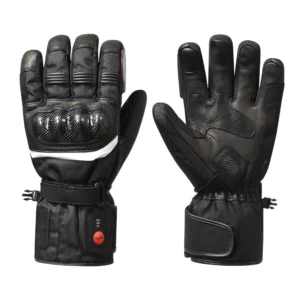 Savior 100% Waterproof Motorcycle Gloves Heated Guantes Motorbike Riding Heating Gloves Touch Screen Gloves Motorcycle Batteries