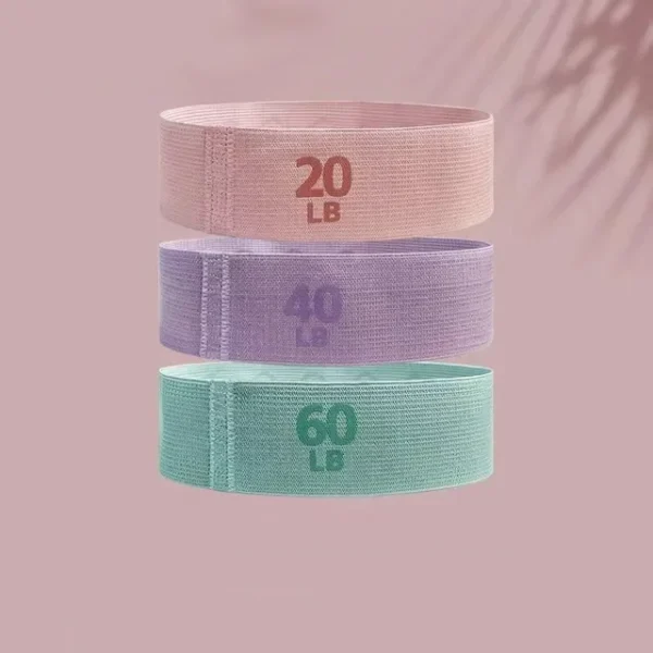 Hip Training Item Resistance Band Elastic Force Circle Female Fitness Male Strength Exercise Stretch Ring Elastic Tension Band