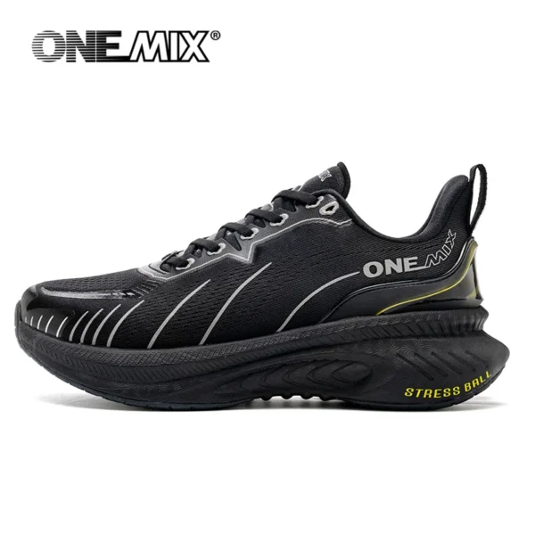 Sffdc55d4f7cb4e7f9923d5ffbd3978c94.webp ONEMIX White Road Running Shoes for Men Air Cushion Outdoor Sport Shoes Male Trainers Summer Jogging Shoes Women Footwear