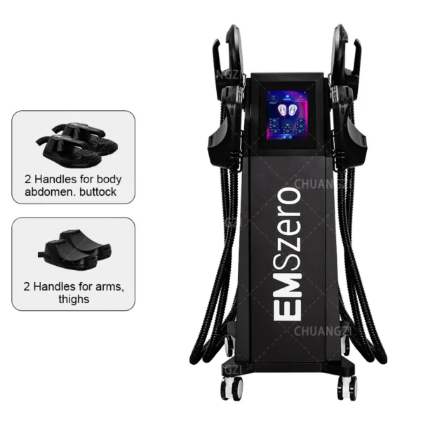 Professional EMS Body Sculpt Machine 15 Tesla Emszero Electromagnetic stimulate Body Slimming Machines Muscle Build