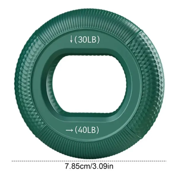 Silicone finger grip ring, two-way adjustable grip ring, hand muscle strengthening, wrist finger trainer, fitness equipment