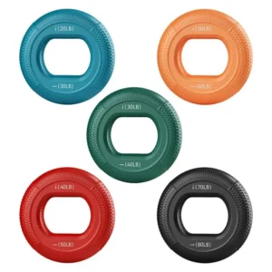 Silicone finger grip ring, two-way adjustable grip ring, hand muscle strengthening, wrist finger trainer, fitness equipment