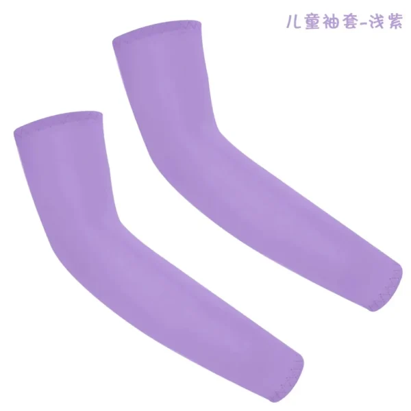 S2c974bf1e7ec4f69ae5326112db3fcbcB.webp 1Pair Arm Sleeves for Kids UV Sun Protection Sleeves Compression Sleeves Cooling Arm Cover Boys Girls Outdoor Sports