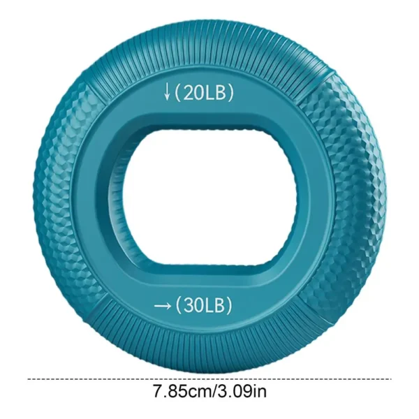 Silicone finger grip ring, two-way adjustable grip ring, hand muscle strengthening, wrist finger trainer, fitness equipment