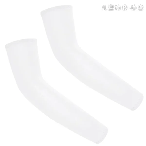 S4922d1b827a442339284e4ef5402f4d0i.webp 1Pair Arm Sleeves for Kids UV Sun Protection Sleeves Compression Sleeves Cooling Arm Cover Boys Girls Outdoor Sports