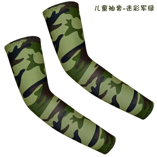 S570d667a208c404f868690ce82f5a16fH.webp 1Pair Arm Sleeves for Kids UV Sun Protection Sleeves Compression Sleeves Cooling Arm Cover Boys Girls Outdoor Sports