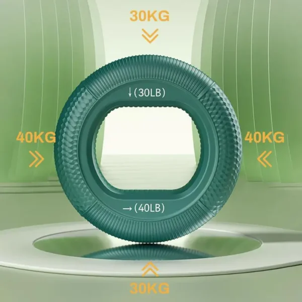 Silicone finger grip ring, two-way adjustable grip ring, hand muscle strengthening, wrist finger trainer, fitness equipment