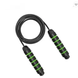 S6d345ba64432457dba5dcdc7a60190c4f.webp Fitness Workout Weighted Handle PVC Coated Steel Wire Adjustable Speed Skipping Rope Jump Rope Workout Equipments