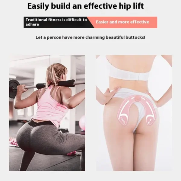 Wireless Buttocks Hip Trainer Muscle Stimulator Lifting Massage Machine Fitness Body Slimming Massager For Women Training Device