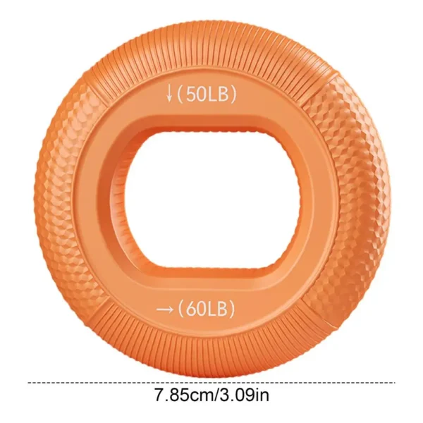 Silicone finger grip ring, two-way adjustable grip ring, hand muscle strengthening, wrist finger trainer, fitness equipment