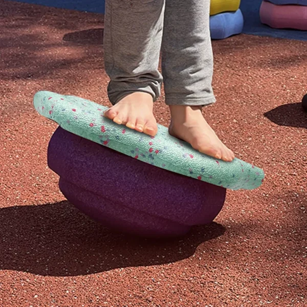 Children's Balance Training Foam Step Sensory Tube Assisted Outdoor Games Stacking Stones Flower Balance Sports Baby Toys Gifts