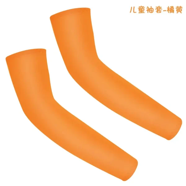 Sbb6b5eb7615442078ffff56db918f4b4l.webp 1Pair Arm Sleeves for Kids UV Sun Protection Sleeves Compression Sleeves Cooling Arm Cover Boys Girls Outdoor Sports