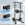 Power Tower with Backrest, Adjustable Height Pull Up Bar Stand, Multifunctional Strength Training Fitness Workout Station