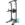 Power Tower with Backrest, Adjustable Height Pull Up Bar Stand, Multifunctional Strength Training Fitness Workout Station